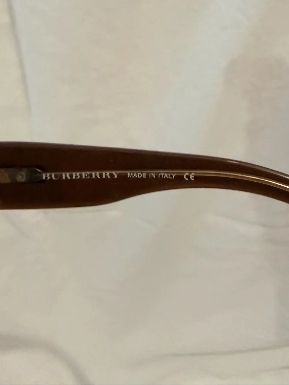 Burberry Brown Gradient Oval Women's Sunglasses